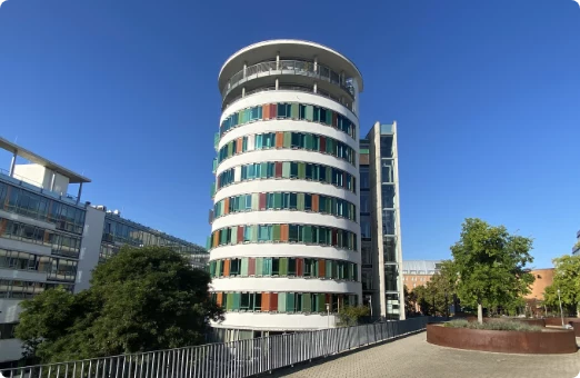 Firmengebäude in Karlsruhe